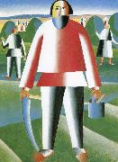 Kasimir Malevich In the grass field oil painting artist